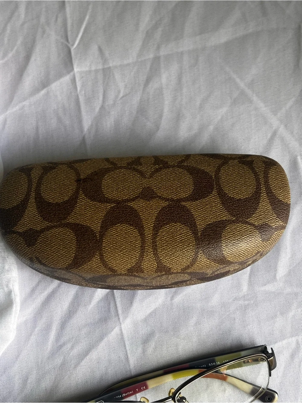 Coach Bettie 9027 Eyeglasses Dark Brown 53-16-135 Frames Case Dust Bag